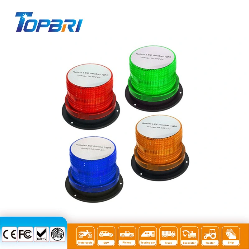 Wholesale Round LED Auto Marker Safety Warning Lamps with Strong Magnetic for Forklift