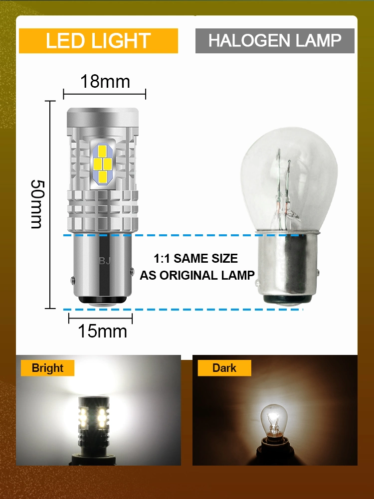 New Design High Brightness 3020 24SMD LED T20 W21W P21W Turn Signal Light