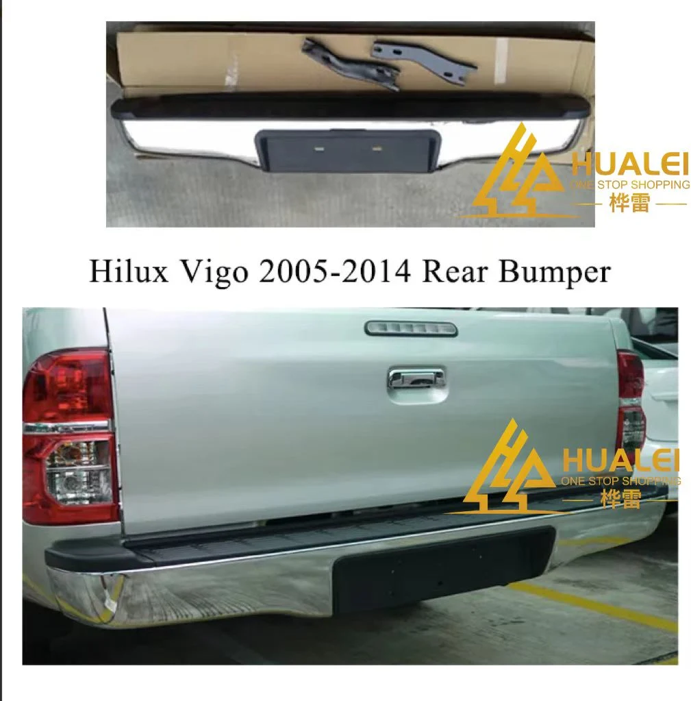 for Toyota Hilux Vigo 2005-2012 Rear Bumper - 4X4 Pickup Accessories