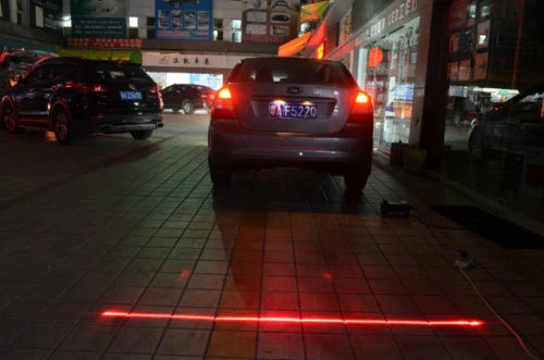 Anti Rear-End Crash Caution Tail Fog Driving Laser Red Laser Beam Light