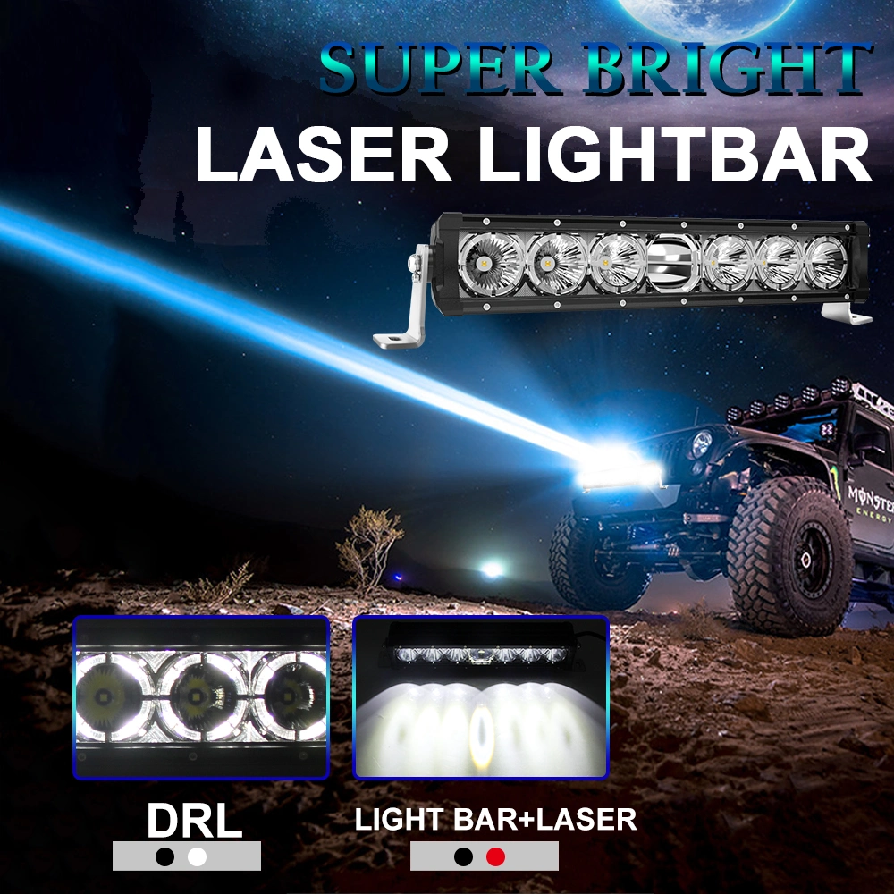 E Marked Car Top Roof Laser Spot Beam Single Row 2000m 14&prime;&prime; 30&prime;&prime; 22&prime;&prime; 50&prime;&prime; 40 Inch LED Laser Light Bar off Road 4X4 Offroad Jeep Truck