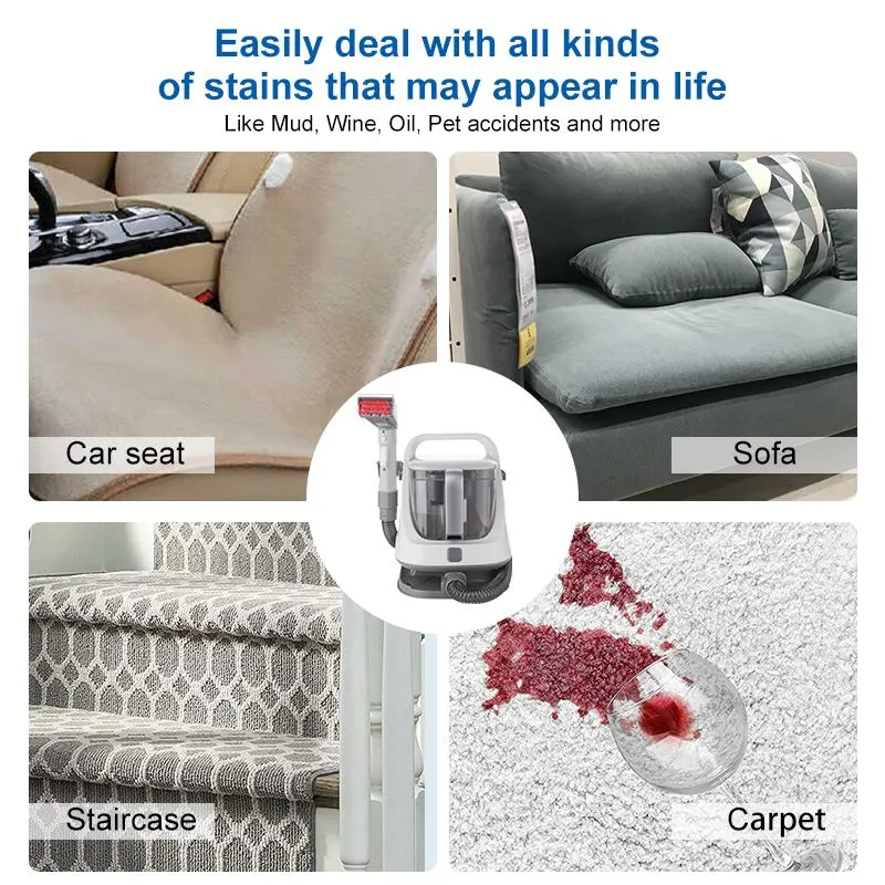New Product Wet and Dry Cleaning Portable Carpet Cleaner Fabric Washing Carpet Cleaners