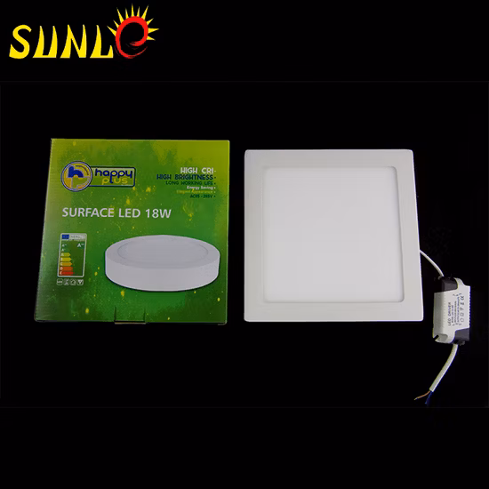 Modern Design LED Ceiling Panel Light Interior Fixtures LED Downlight High Quality 18W China Building LED Panel Light (FD-MZOO18) with ISO9001 CE RoHS