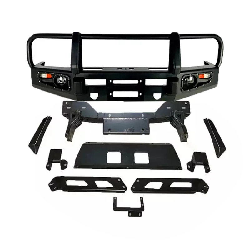 Offroad Front Bumper Black Steel 4X4 Accessories for Ford Nissan Toyota Pickup Truck Bull Bar