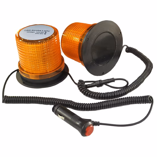 Wholesale Round LED Auto Marker Safety Warning Lamps with Strong Magnetic for Forklift