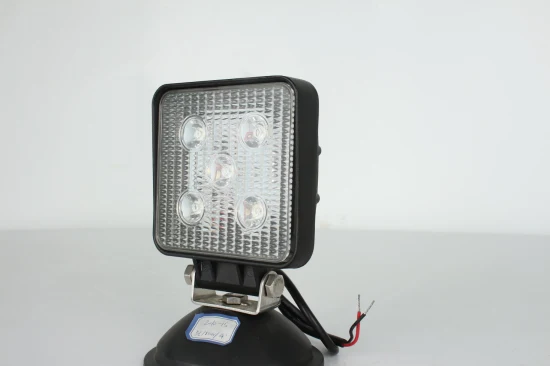 Efficient ECE R10 R23 15W 4inch LED Work Lamp for Truck Forklift Excavator Tractor Offroad