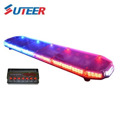 Super Thin Emergency Vehicle LED Warning Lightbar for Police Car (LB 8700C)